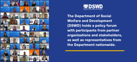 DSWD holds policy forum to discuss new studies, concepts toward inclusive, strengthened social protection