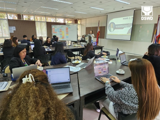 Undersecretary Denise FB Bernos-Bragas, MD of the Standards and Capacity Building Group emphasizes the crucial role of the CGS in the DSWD Academy.