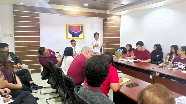 Professor Alicia Celestino from the University of the Philippines National College of Public Administration and Governance provided message on their purpose of visit to the DSWD