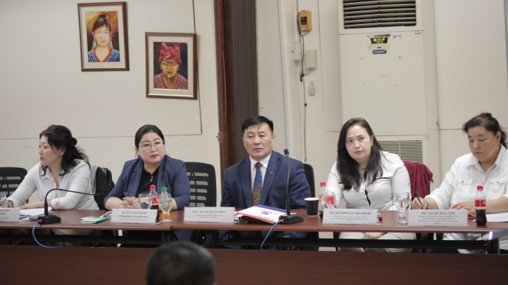 The DSWD-Mongolia Knowledge-Sharing Engagement Mongloion Government Officials