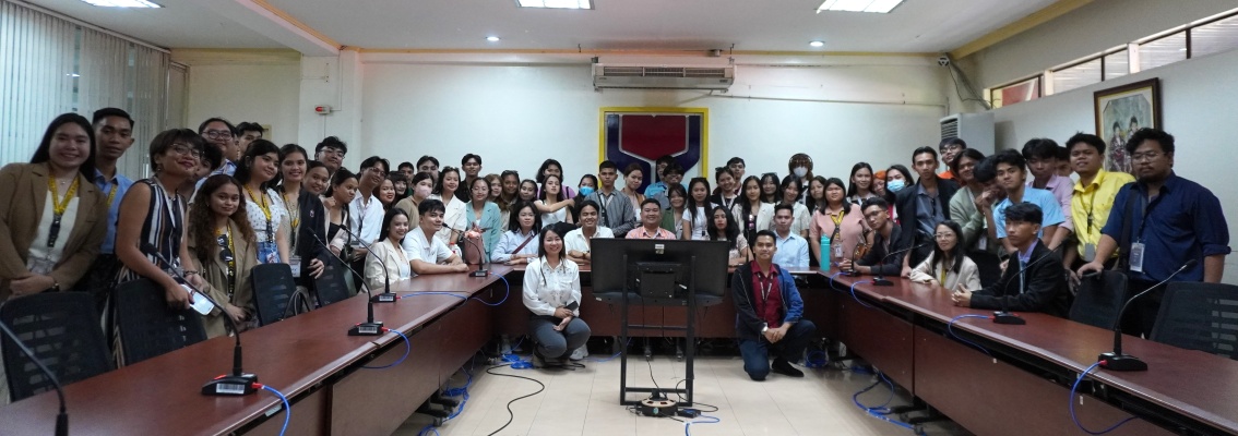 124 Students of Two (2) Universities Explores DSWD