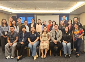 BSP and BDOF team together with Usec. Denise FB Bernos- Bragas, MD and DSWD participants 