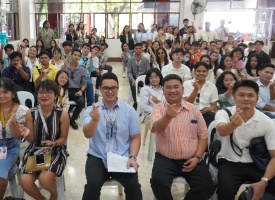 124 Students of Two (2) Universities Explores DSWD